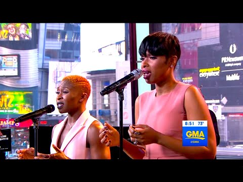 Jennifer Hudson, Cynthia Erivo - Best Audio - The Color Purple - Good Morning America - Nov 24, 2015