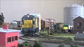 Model Train Time Lapse