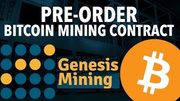 Genesis Mining Bitcoin Contracts Available TOMORROW???