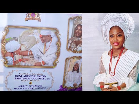 LOVELY MOMENT QUEEN ASHLEY DANCE INTO HER ENGAGEMENT CEREMONY WITH OONI OF IFE