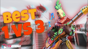 Best 1 vs 3 *Clutch* In T3 Arena  — T3 Arena Gameplay Montage🔥