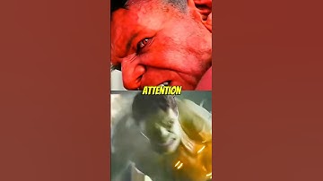Did you notice the big difference between Red Hulk and Green Hulk? 😱🔥