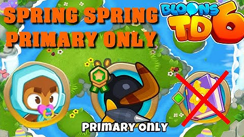 BTD6 - Spring Spring - Primary only - easy (no knowledge)