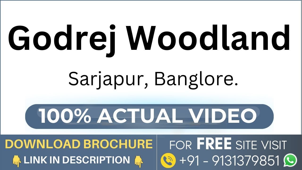 Godrej Woodland Phase 2 Upcoming Plots In Sarjapur, Bangalore | Godrej Woodland Phase 2 Sarjapur