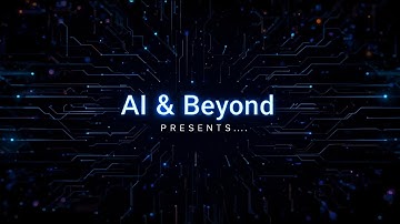 “Welcome to AI & Beyond — The Future Starts now (Official Channel Trailer)”