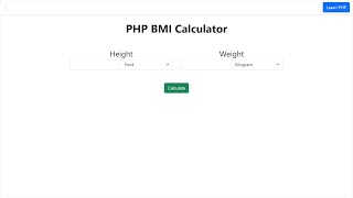 Celebrity Simple BMI Calculator PHP Script Profile