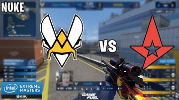 Team Vitality vs  Astralis - Map 1 Nuke - CSGO IEM Global Challenge 2020