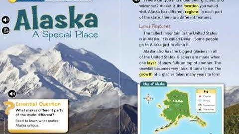 2nd Wonders Unit 4 Week 1 Alaska A Special Place