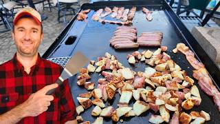 Breakfast For a Crowd on a Griddle