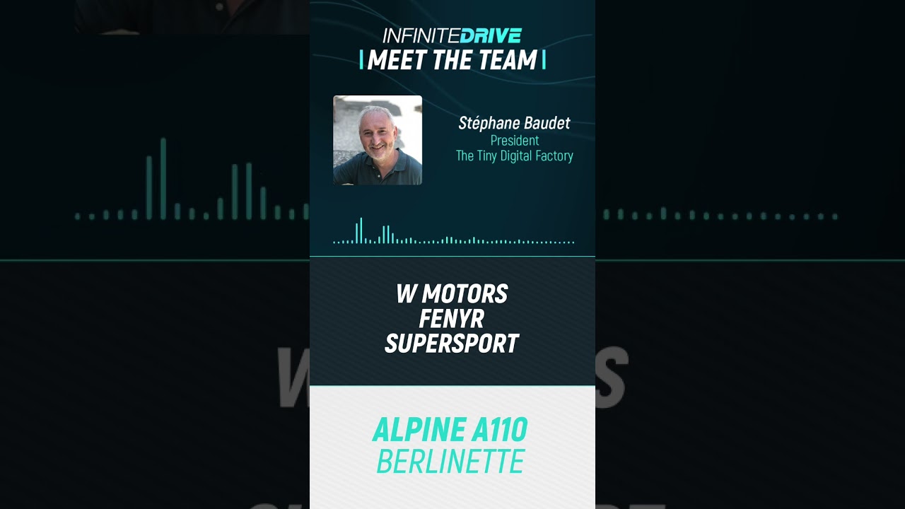 Infinite Drive / Meet the Team - Stéphane Baudet