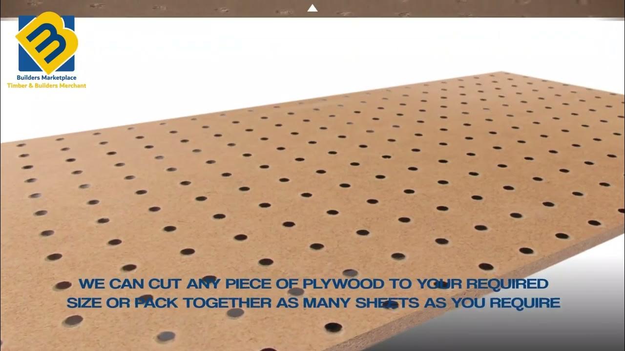 Pegboard Perforated Hardboard 6mm YouTube