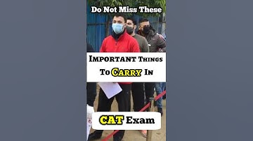 CAT Exam Center Rules: Things You MUST Know 🤯📝