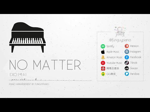 <strong>EXO</strong> (엑소)「<strong>No</strong> matter (훅!)」Piano Cover + Piano Tutorial