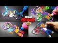 Pancake Art Brawl Stars Mecha Crow, Rosa, Tara, Brock, 팬케이크아트 브롤스타즈 메카크로우, 로사, 타라, 브록