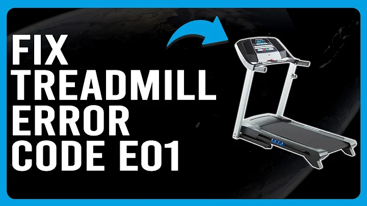 How To Fix Treadmill Error Code E01 (Wiring Issue - Common Causes Of Error E01 And The Solutions!)