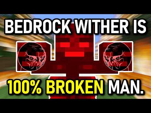 DO NOT FIGHT THE BEDROCK WITHER............