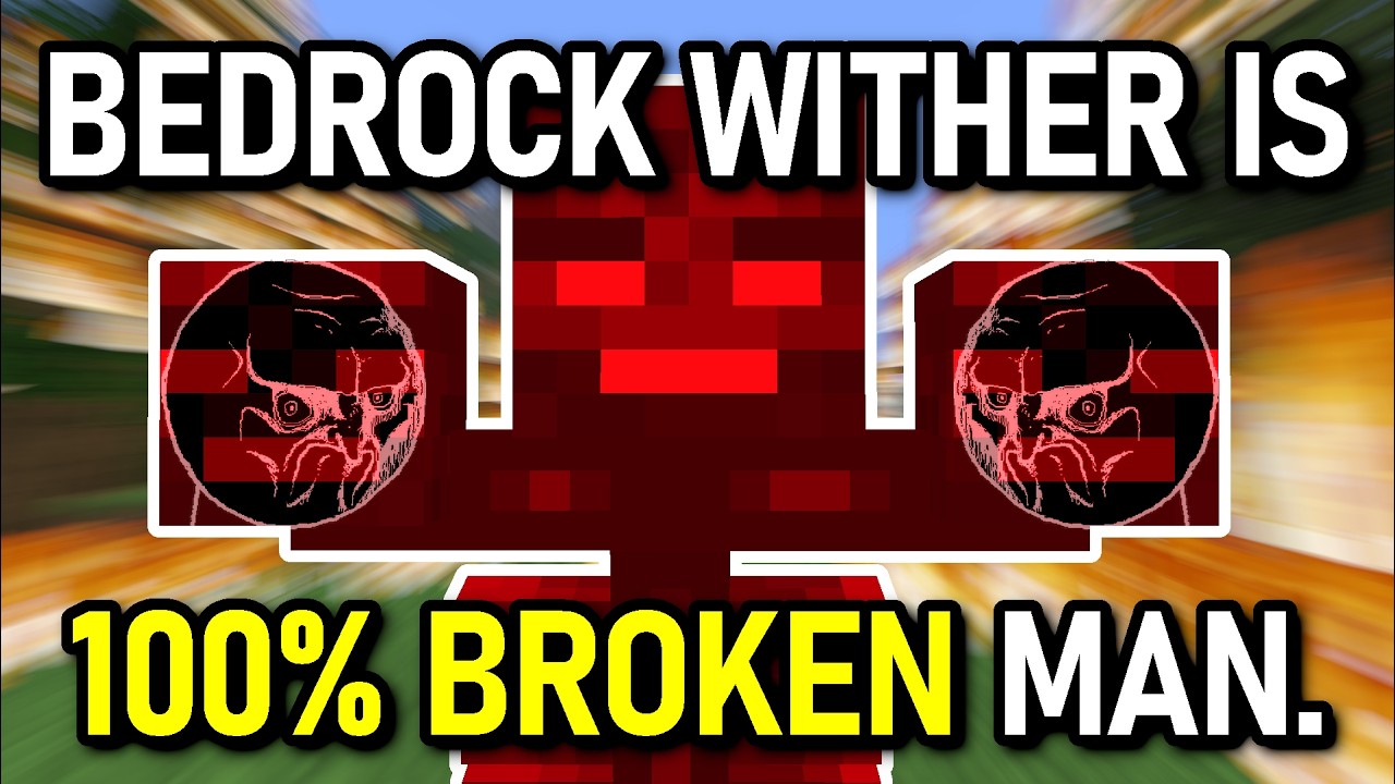 DO NOT FIGHT THE BEDROCK WITHER............