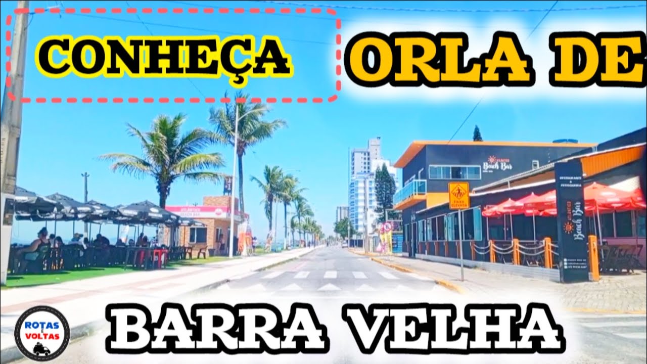 Toda orla de Barra Velha SC 