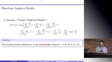 Mixed Graphical Models via Exponential Families -- Pradeep Ravikumar
