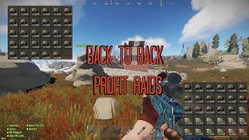Rust - BACK TO BACK PROFIT RAIDS | ftb | Rusty Moose Medium