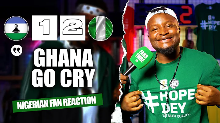 LESOTHO 1-2 NIGERIA ( Godfrey - NIGERIAN FAN REACTION) - 2026 FIFA WORLD CUP QUALIFIER.