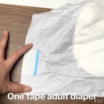 Adult Diaper One Tape