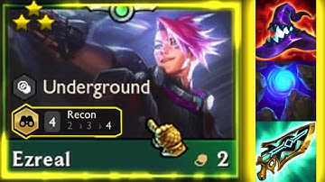 "Rising Spell Force" Ezreal + 4 Recon | TFT Set 8