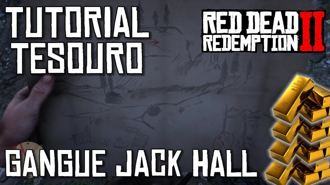 Red Dead Redemption 2 - Como encontrar o tesouro da Gangue Jack Hall