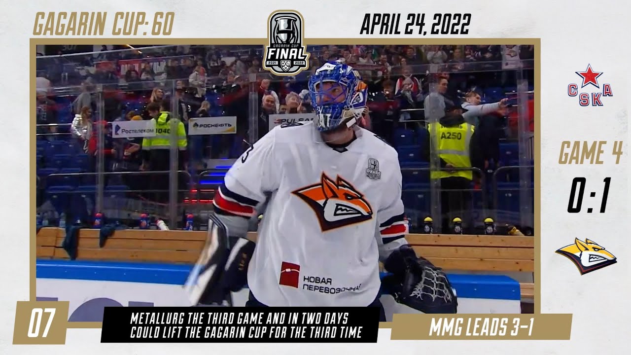 2022 KHL Gagarin Cup Playoffs in 60 seconds - 24 April