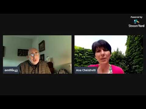 ანა ჭეიშვილი, ისტორიკოსი, პარიზიდან.