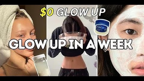 Face Glow Up in a Week with Zero Dollars!