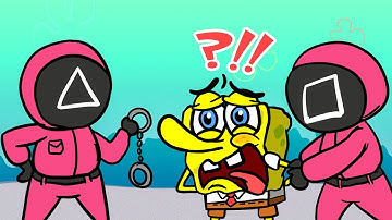 Spongebob Music Animation - Squid Game Season 2 (TheFatRat - The Calling)