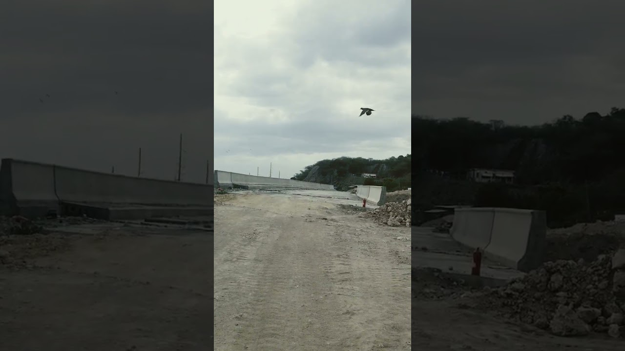 Construction Bridge Southern Coastal Highway Jamaica 