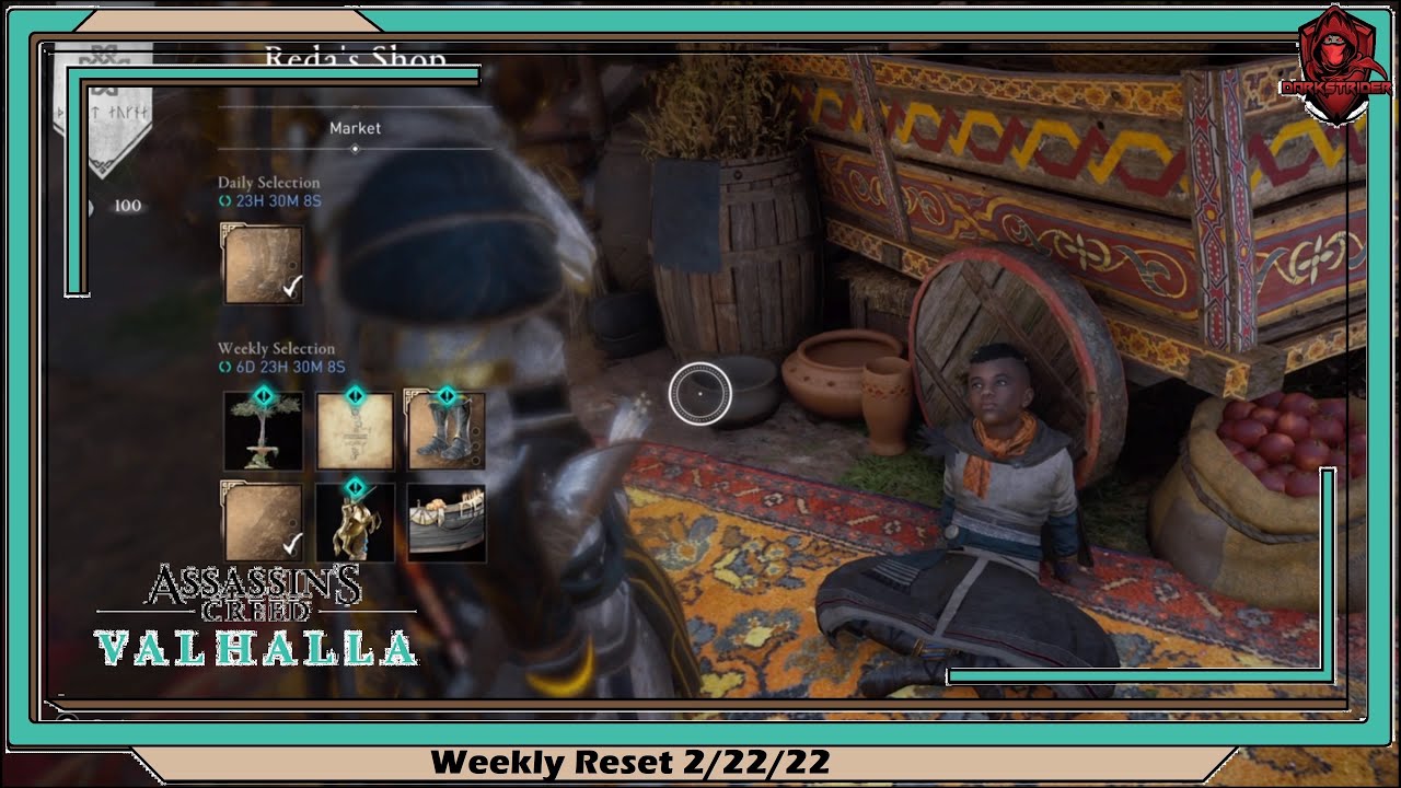Assassin's Creed Valhalla- Weekly Reset 2/22/22