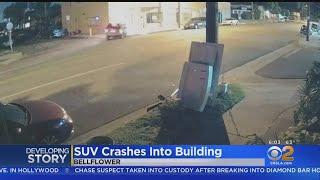 Pregnant Driver Slams Into Bellflower Beauty Salon Overnight