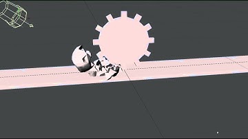 Fun with a Wheel with Teeth - Lightwave Bullet Dynamic