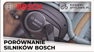 Silnik Bosch w rowerze elektrycznym. Różnice Active line vs Active line plus vs Performance CX