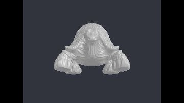 3D Model of turtle - file Turtle.stl