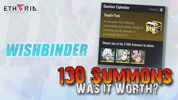 130 F2P PULLS For WISHBINDER Event!! [Etheria Restart]