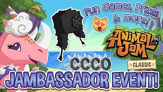 🔴LIVE ANIMAL JAM EVENT - *GAMES GIVEAWAYS & MORE!!!* screenshot 1