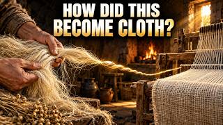 How Did People Make Thread Before Machines | From Fiber to Cloth