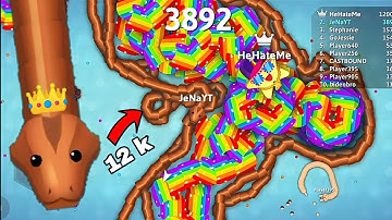 Snake. Io - Pro Giant Snake Vs Troll Tiny Snake 🐍