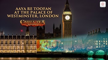 1st Indian Film in History Lights Up The Palace of Westminster, London | Aaya Re Toofan | Chhaava