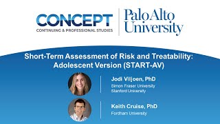 START-AV | Self-paced training program with Drs. Jodi Viljoen and Keith Cruise