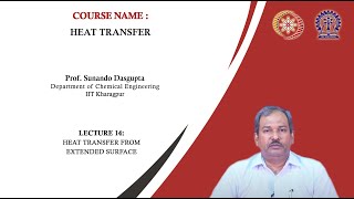 Lecture 14 : Heat Transfer from Extended Surface