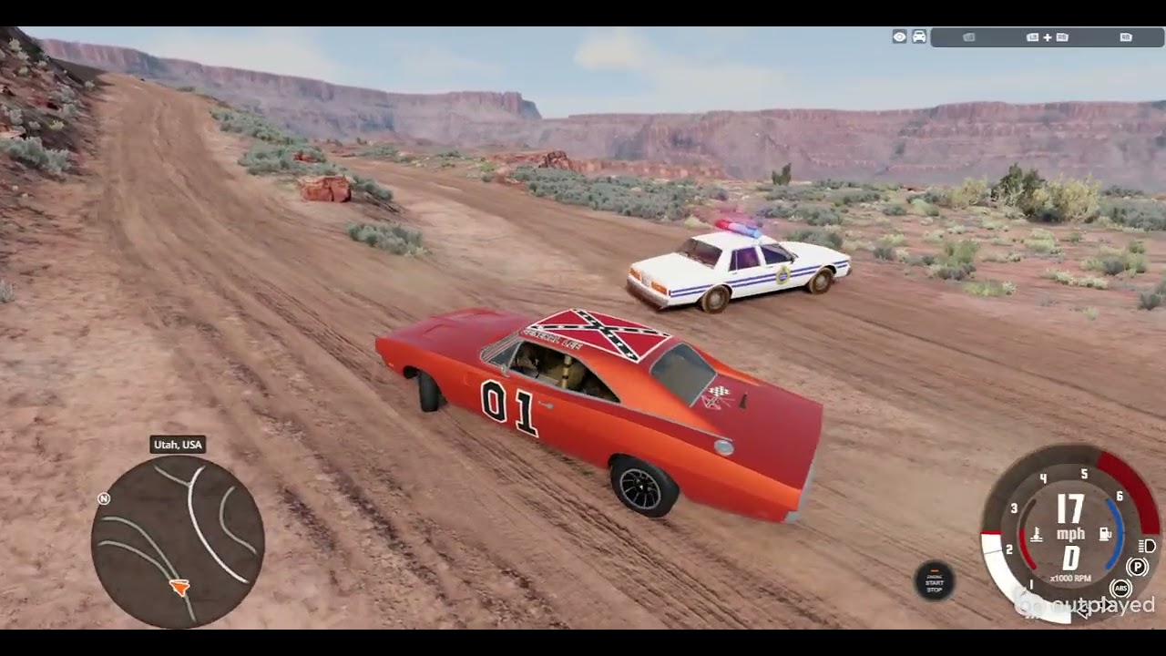 the general lee and Rosco have another chase episode 1 of the general Lee being back