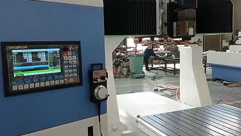 VEICHI SD700 Servo System using on 5-axis CNC Machine(SD700 1.5kW*3, 400W*1, 750W*1).