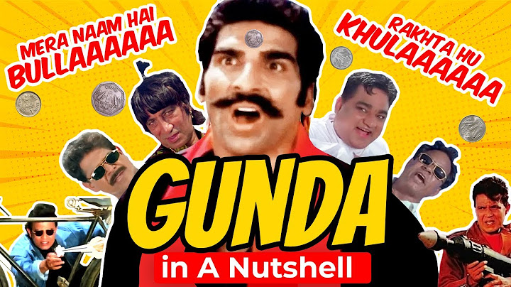Gunda in a nutshell || Filmy Jhingalala || Movie Roast