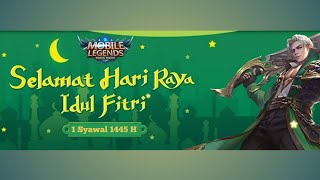 Mobile legends: Gatotkaca "Selamat Hari Raya Idul Fitri"