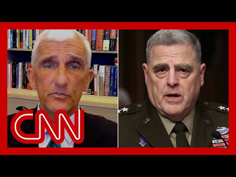 Retired gen. weighs in on Milley’s reported resignation letter to Trump